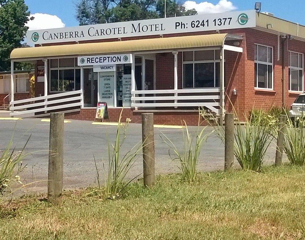 Canberra Carotel Motel Exterior foto